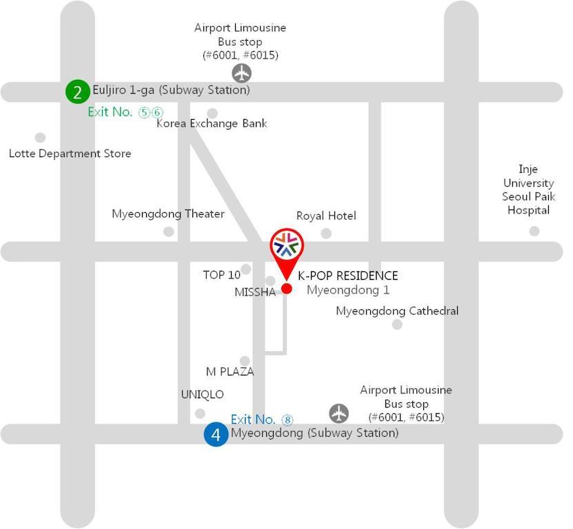 เคป็อป เรสซิเดนซ์ 1 Aparthotel โซล ภายนอก รูปภาพ
